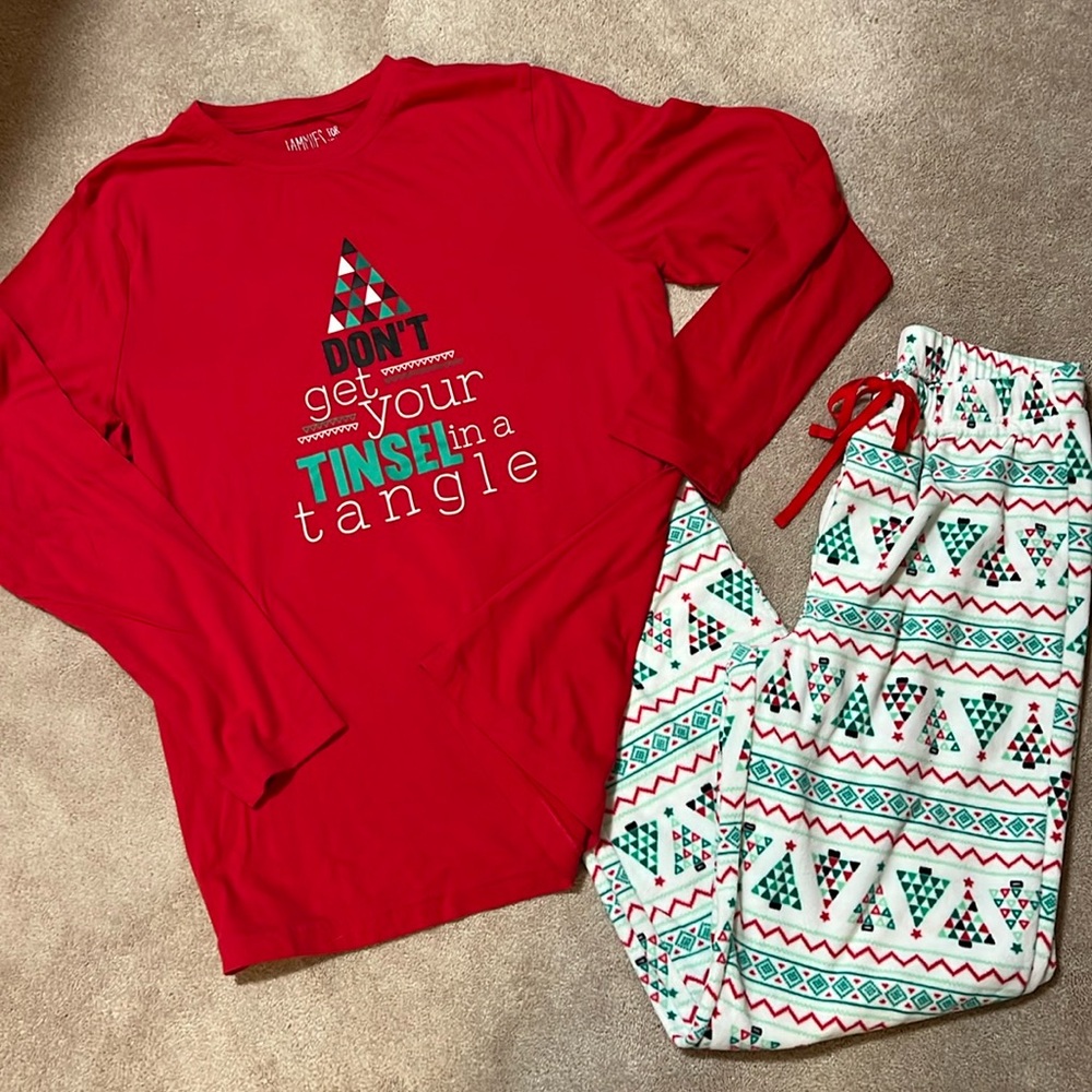 Men’s size small Christmas pajamas